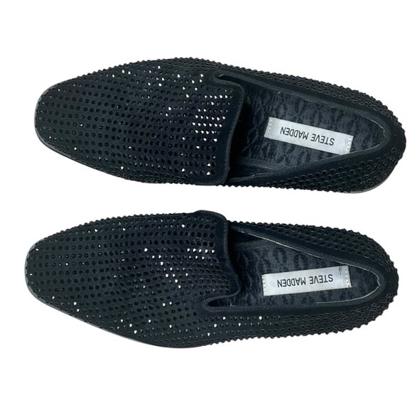 Steve Madden Men's Size 9 Caviarr Rhinestone studded loafer - Picture 2 of 6